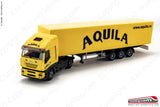 RIETZE 60887 - H0 1:87 - Camion autoarticolato Iveco Stralis "AQUILA"