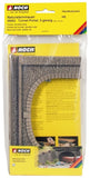 NOCH 58062 - H0 1:87 - Portale galleria tunnel in pietra per binario doppio 22 x 13 cm