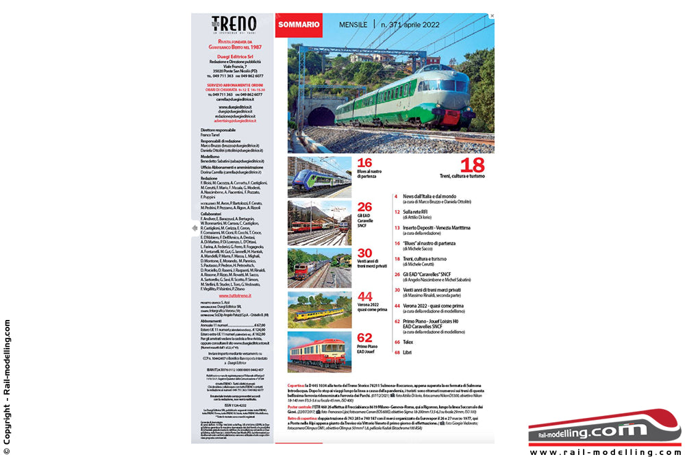 Rivista - TT371 - Tutto Treno numero 371 Aprile 2022