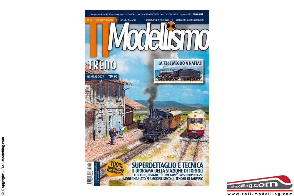 Rivista - TTM90 - Tutto Treno Modellismo N.90 Giugno 2022