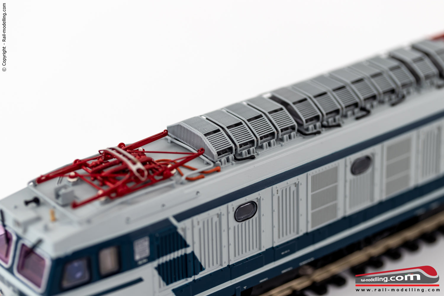 RIVAROSSI HR2701S - H0 1:87 - Locomotiva elettrica FS E652 088 livrea origine grigio/blu Ep. V DCC SOUND