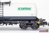 RIVAROSSI HR6513 - H0 1:87 - Set 2 carri FS cisterna Sogetank tipo Zags/Zag Ep. V