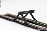 RAIL-MOD 00106N - H0 1:87 - Paraurti respingente per terminale ferroviario FS Nero