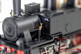 RIVAROSSI HR2790 - H0 1:87 - Locomotiva a vapore FS Gr. 835 092 fanali elettrici, casse acqua rivettate pompa freno grande Ep. III-IV