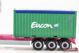 HERPA 947763 - H0 1:87 - Camion Iveco S-Way LNG Hannibal + semirimorchio container Eucon