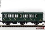 ACME 55099 - H0 1:87 - Set 2 carrozze passeggeri a 3 assi FS tipo 1931R di 3° cl. livrea verde Ep.II