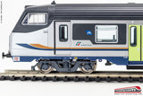 VITRAINS 3249 - H0 1:87 - Carrozza pilota di 2°cl. + Bici MDVC livrea DTR DCC e illuminata Ep. VI