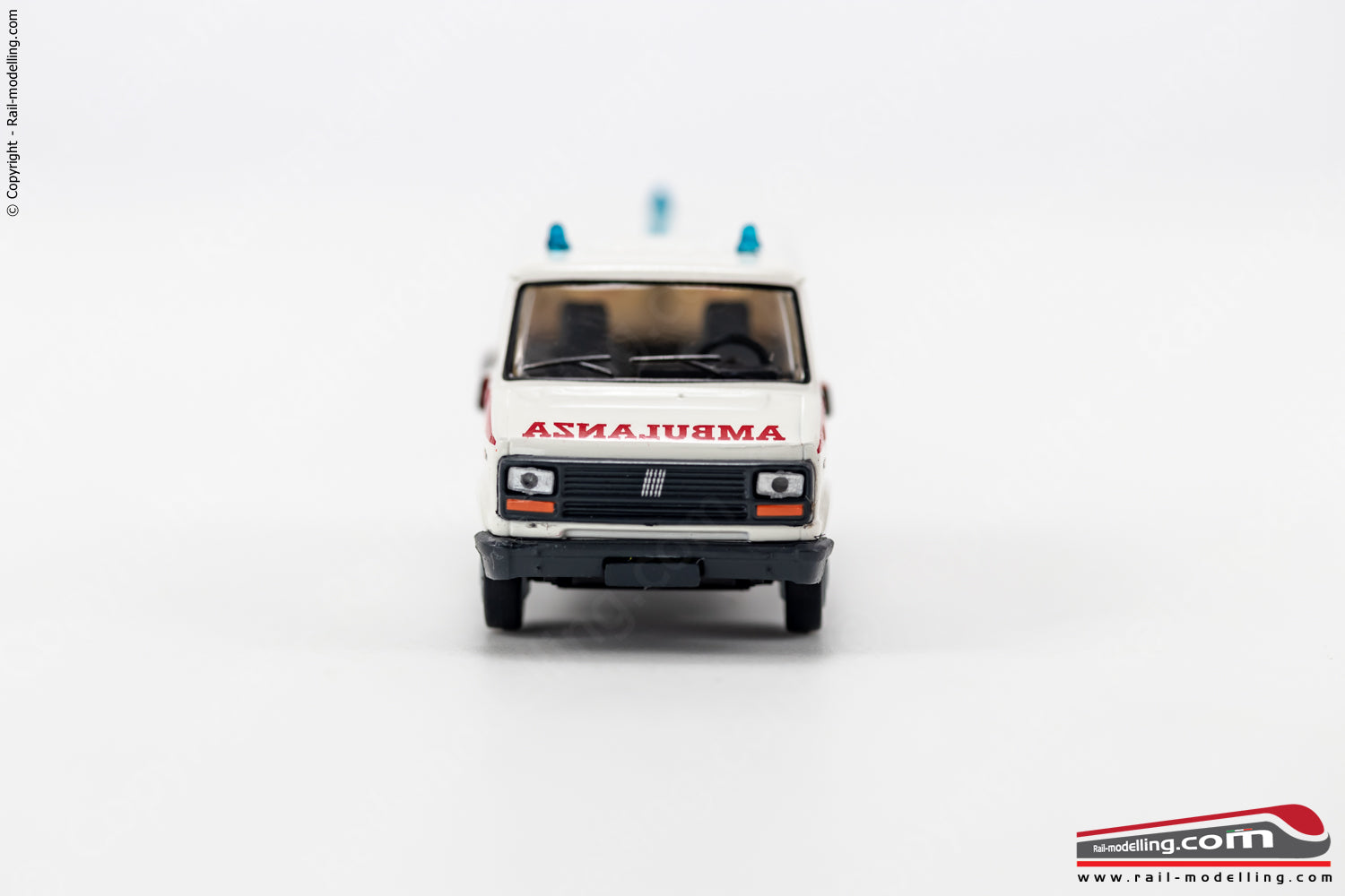 BREKINA 34911 - H0 1:87 - Auto modellino Fiat Ducato Ambulanza Croce Rossa Italiana