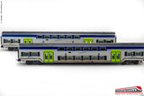 LIMA EXPERT HL5057 - H0 1:87 - Set 2 carrozze Vivalto livrea DTR vecchio logo ep.VI