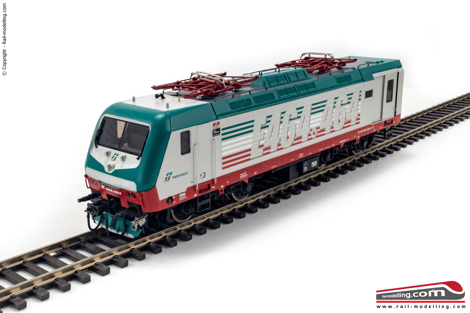 LIMA EXPERT HL2664 - H0 1:87 - Locomotiva elettrica FS Trenitalia E.464 464 livrea "464 "Ep. VI