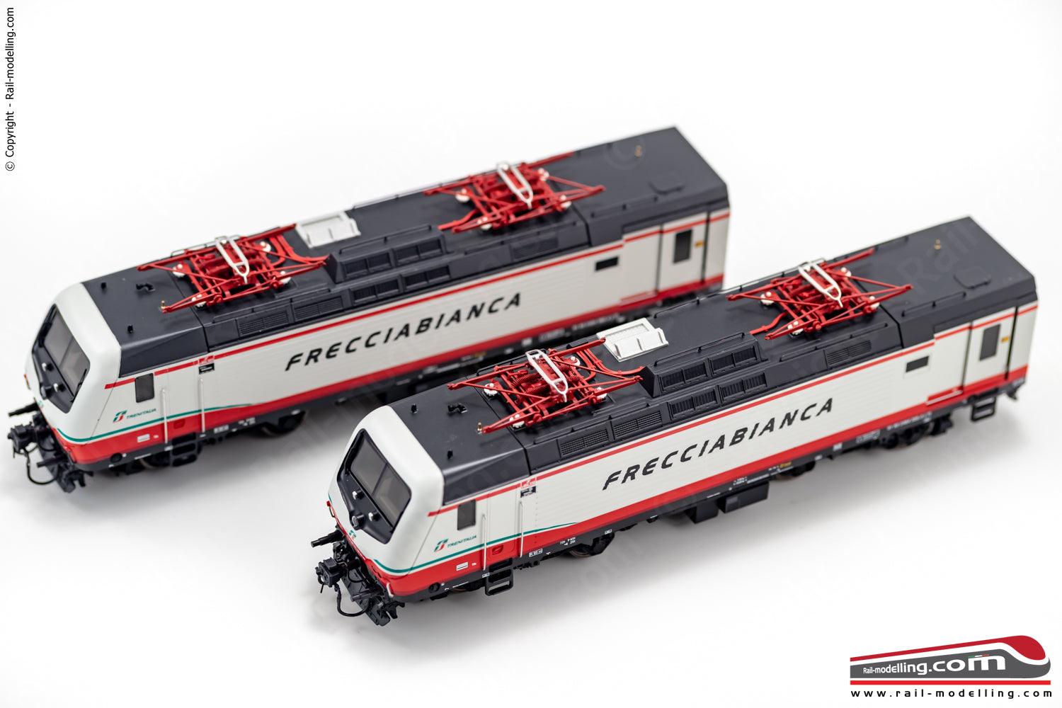 LIMA EXPERT HL2663 Locomotive elettriche FS Trenitalia E.464 335 + 393 Entrambe motorizzate livrea "Frecciabianca" Ep. VI