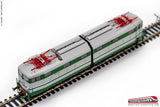RIVAROSSI HR2867 - H0 1:87 - Locomotiva elettrica FS E.646.084 verde/grigio con modanature dep. Milano C.le Ep. IIIb