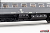 ACME 55288 - H0 1:87 -  Set carrozze FS Az13000 e Bz 33000 con areatori grigio ardesia Ep.IV / V