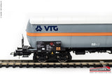 ROCO 76973B - H0 1:87 - Carro cisterna VTG tipo Zags per trasporto gas con rinforzo tetto Ep. VI