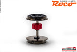 ROCO 90506- H0 1:87 - Assale con ingranaggio senza cerchiatura in gomma per locomotiva E.636