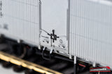 RIVAROSSI HR6563 - H0 1:87 - Set 2 carri merce frigo 2 assi FS tipo Ifms INTERFRIGO Ep. IV