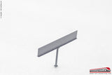 RAIL-MOD RM773B - H0 1:87 - Tabella nome stazione fronte retro