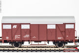 RIVAROSSI HR6506 - H0 1:87 - Set 2 carri merce FS Gs logo inclinato Ep. IV-V