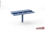 RAIL-MOD RM112 - H0 1:87 - Modulo estensione per Kit pensilina stazione 10 x 5 cm
