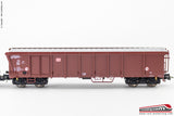 ROCO 76014 - H0 1:87 - Set 2 carri tramoggia a tetto scorrevole DB modello Tamns ep.V-VI