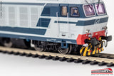 RIVAROSSI HR2699S - H0 1:87 - Locomotiva elettrica FS E652 004 prototipo livrea origine grigio/blu Ep. IV-V