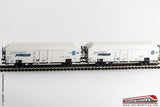 ACME 45059 - H0 1:87 - Set due carri merce FS INTERFRIGO con pareti e tetto liscie