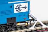 ACME 45079 - H0 1:87 - Set due carri merce FS INTERFRIGO a sagoma inglese Blu