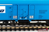 ACME 45079 - H0 1:87 - Set due carri merce FS INTERFRIGO a sagoma inglese Blu
