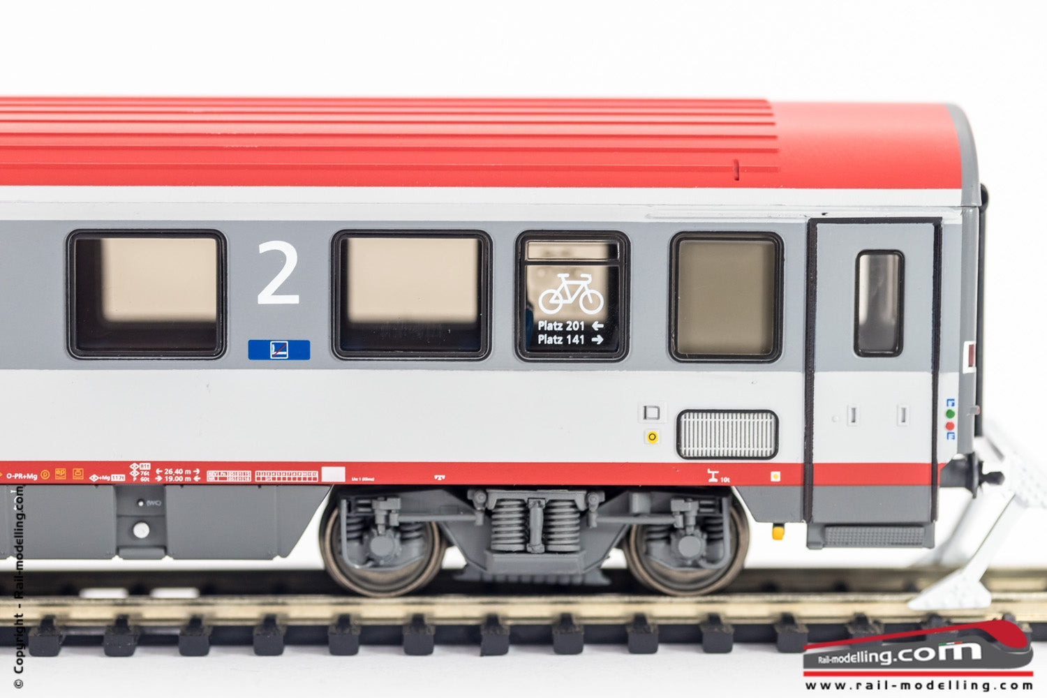 ACME 55211 - H0 1:87 - Set 3 carrozze passaggeri austriache OBB di tipo ADbmpsz + Bmz + Bmpz