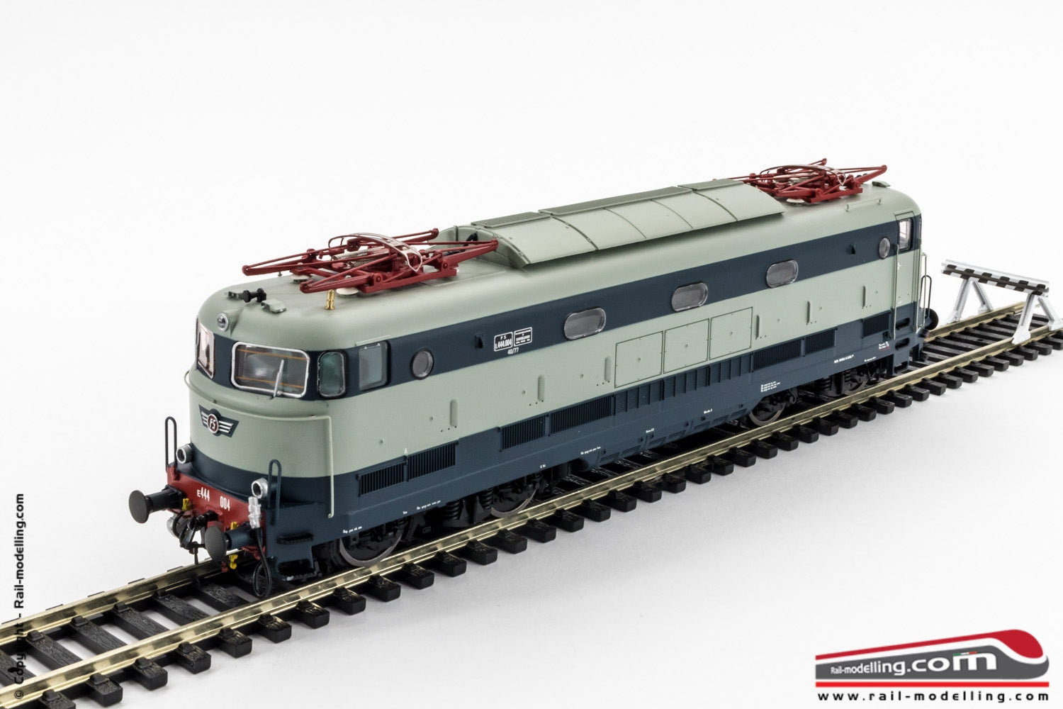 ACME 60106 - H0 1:87 - Locomotiva elettrica FS E 444 004 livrea origine ricostruita ep. IV V