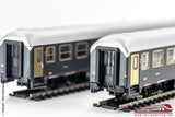ACME 70076 - H0 1:87 - Set 2 carrozze passeggeri FS di 2° cl. classe Tipo X 1970 Treno Rapido Ep. IV