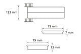 AUHAGEN 11440 - H0 1:87 - Banchina per stazione ferroviaria con tettoia e accessori