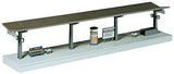 FALLER 120201 - H0 1:87 - Pensilina con banchina stazione ferroviaria con accessori