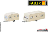 FALLER 140483 - H0 1:87 - Set due Caravan