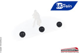 87 TRAIN 222.63 - H0 1:87 - Piloni stradali a palla protezione pedoni 14pz