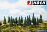 NOCH 24640 - Alberi di abete 8 pz. altezza 10 e 14 cm
