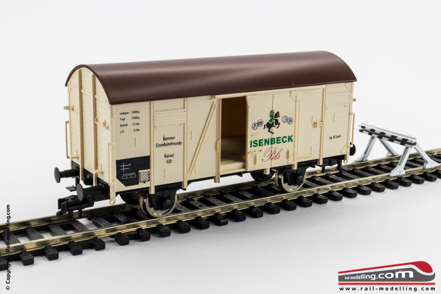 FLEISCHMANN 533102 - H0 1:87 - Carro chiuso "Isenbeck Pils", MEH Ep. III