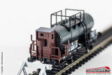 FLEISCHMANN 544204 - H0 1:87 - Carro merci con cisterna e garitta del frenatore DB Ep. III