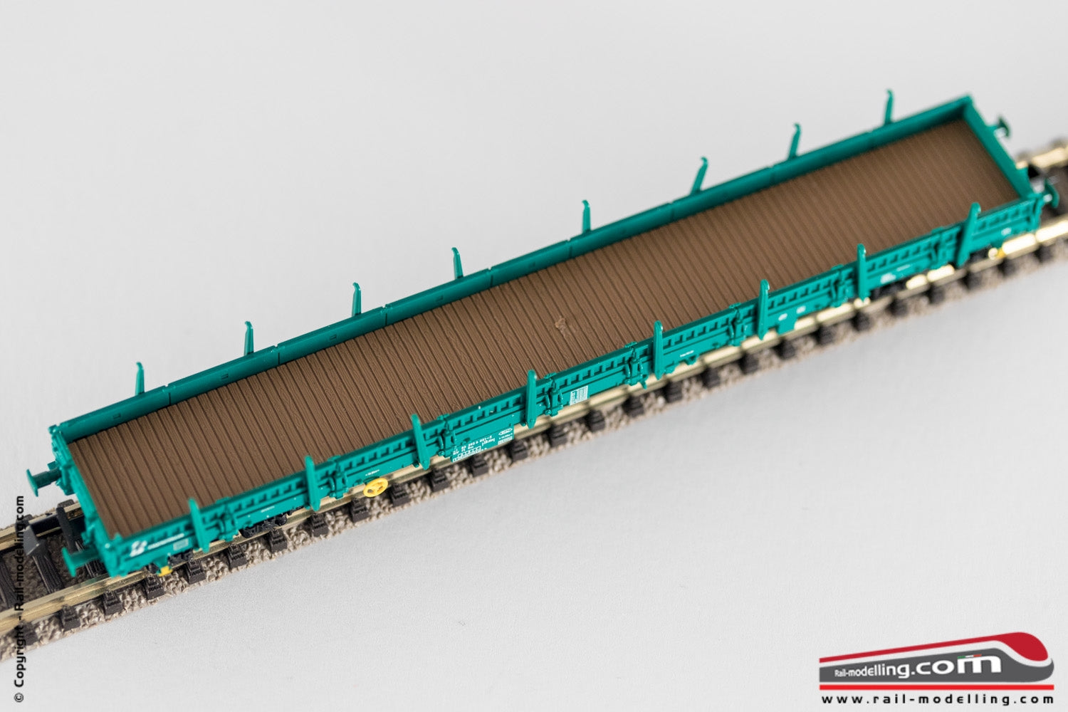 FLEISCHMANN 828813 - N 1:160 - FS Carro pianale a sponde basse tipo Res ep.V-VI