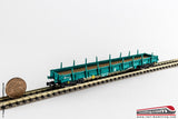 FLEISCHMANN 828813 - N 1:160 - FS Carro pianale a sponde basse tipo Res ep.V-VI