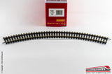 HORNBY LIMA R605 - H0 1:87 - Binario curvo doppio R1 raggio 371 mm  45°