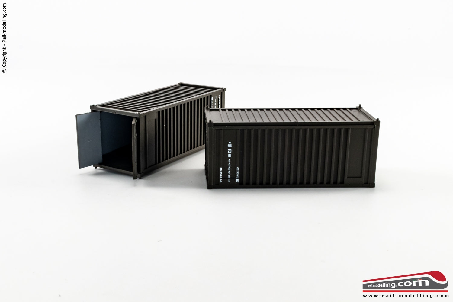 IGRA MODEL 98010100 - H0 187 - Set 2 Container 20 Militari