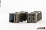 IGRA MODEL 98010100 - H0 187 - Set 2 Container 20 Militari