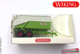 WIKING 3790126 - H0 1:87 - Rimorchio a carrello per trattore agricolo CLAAS