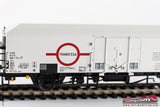 ACME 45078 - H0 1:87 - Set due carri merce FS INTER FRIGO modello Lbfls di Transfesa