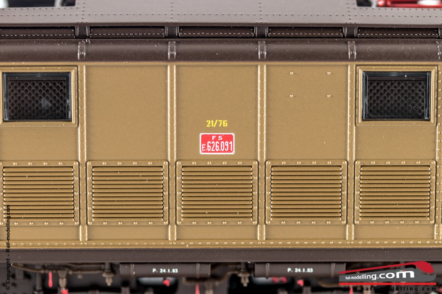 LE MODELS LE20512S - H0 1:87 - Locomotiva elettrica FS E.626 091 'CEMSA' DCC Sound