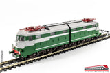 LE MODELS LE20650 - H0 1:87 - Locomotiva elettrica FS E 646 003 grigio/verde fanali originali dep. Firenze