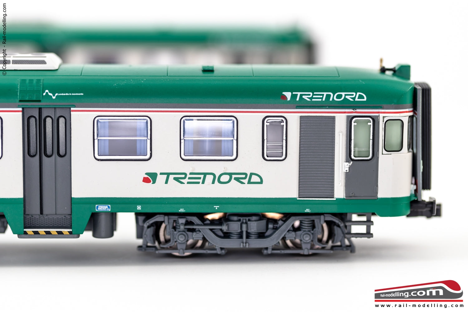LIMA EXPERT HL2655 - H0 187 - Set Automotrici TRENORD Aln 668 Serie 1000 livrea di origine  Ep. VI