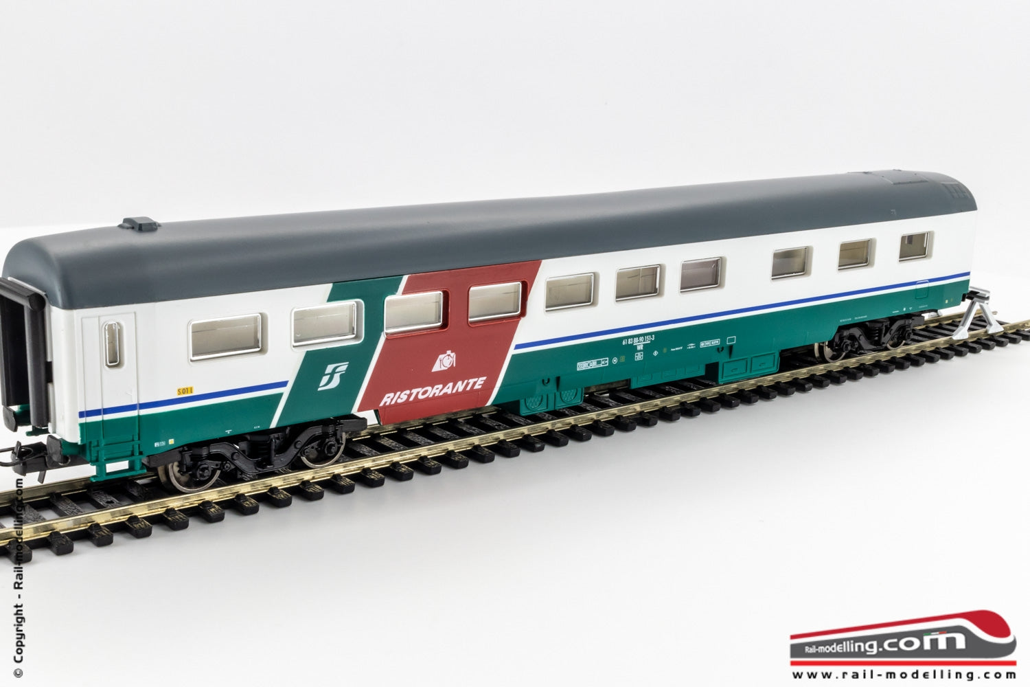 LIMA HL4100 - H0 1:87 - Carrozza viaggiatori ristorante FS in livrea xmpr XMPR 