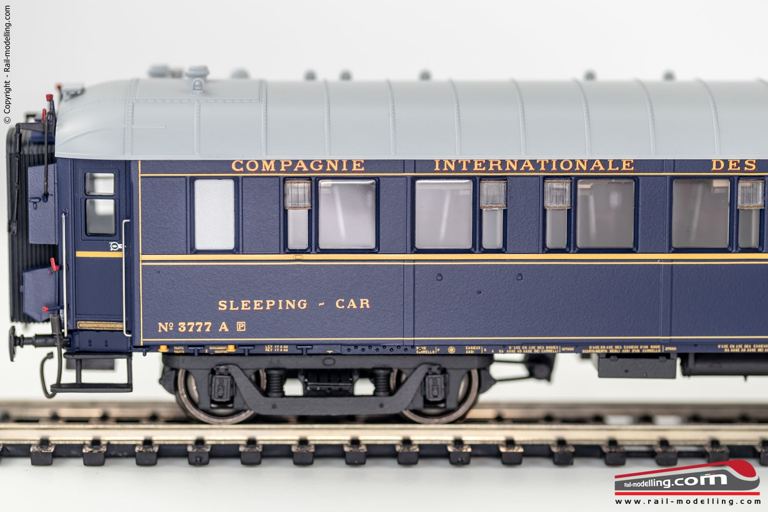 LS MODELS 49211 - H0 187 - Carrozza viaggiatori letti CIWL tipo WL-Z livrea blu 1930 Ep IIb